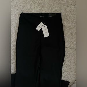 Express BodyCon Flare Super High Waisted Pants